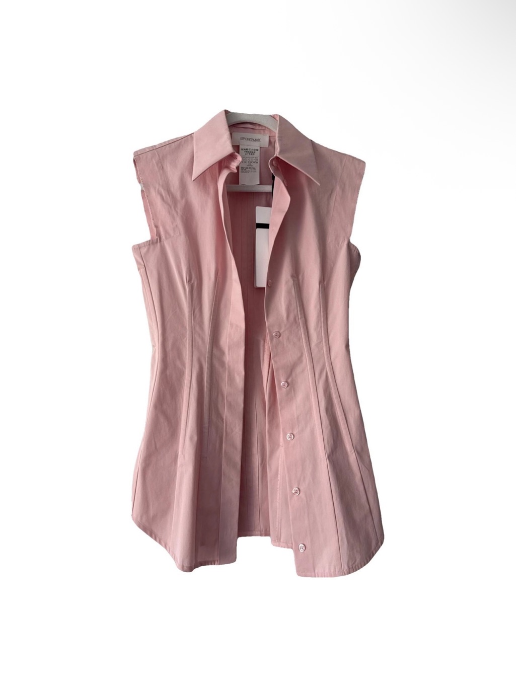 Sportmax Sleeveless Goloso Button-Down Shirt